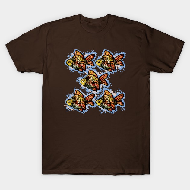 Goldfish T-Shirt by DJSK